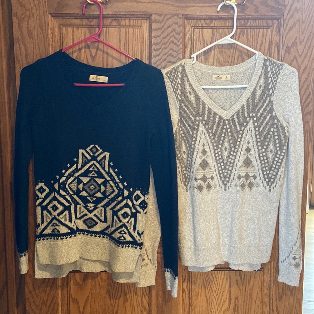 Hollister, Chico’s, Style & Company lot of 4 sweaters in good to VGU condition. - Picture 2 of 10